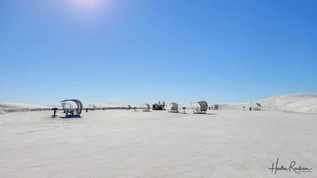 Picnic Spots in the White Sands National Park