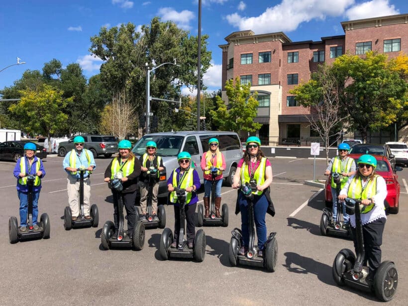Setting Goals for 2022 - Riding a Segway in Flagstaff