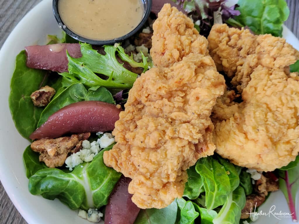 Avenue Poached Pear Salad with Chicken