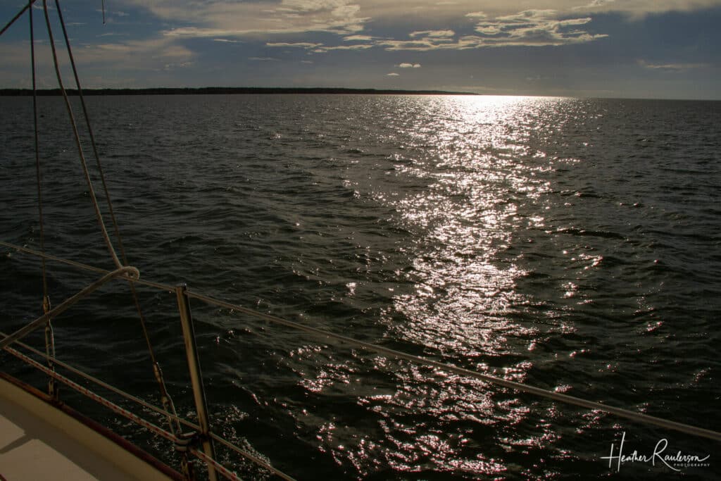 Sunlight on the Albemarle Sound