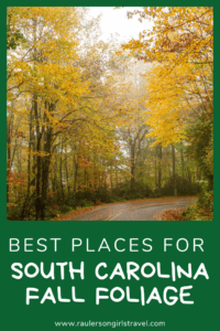 South Carolina Fall Foliage Pinterest Pin