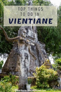 Things to Do in Vientiane, Laos Pinterest Pin